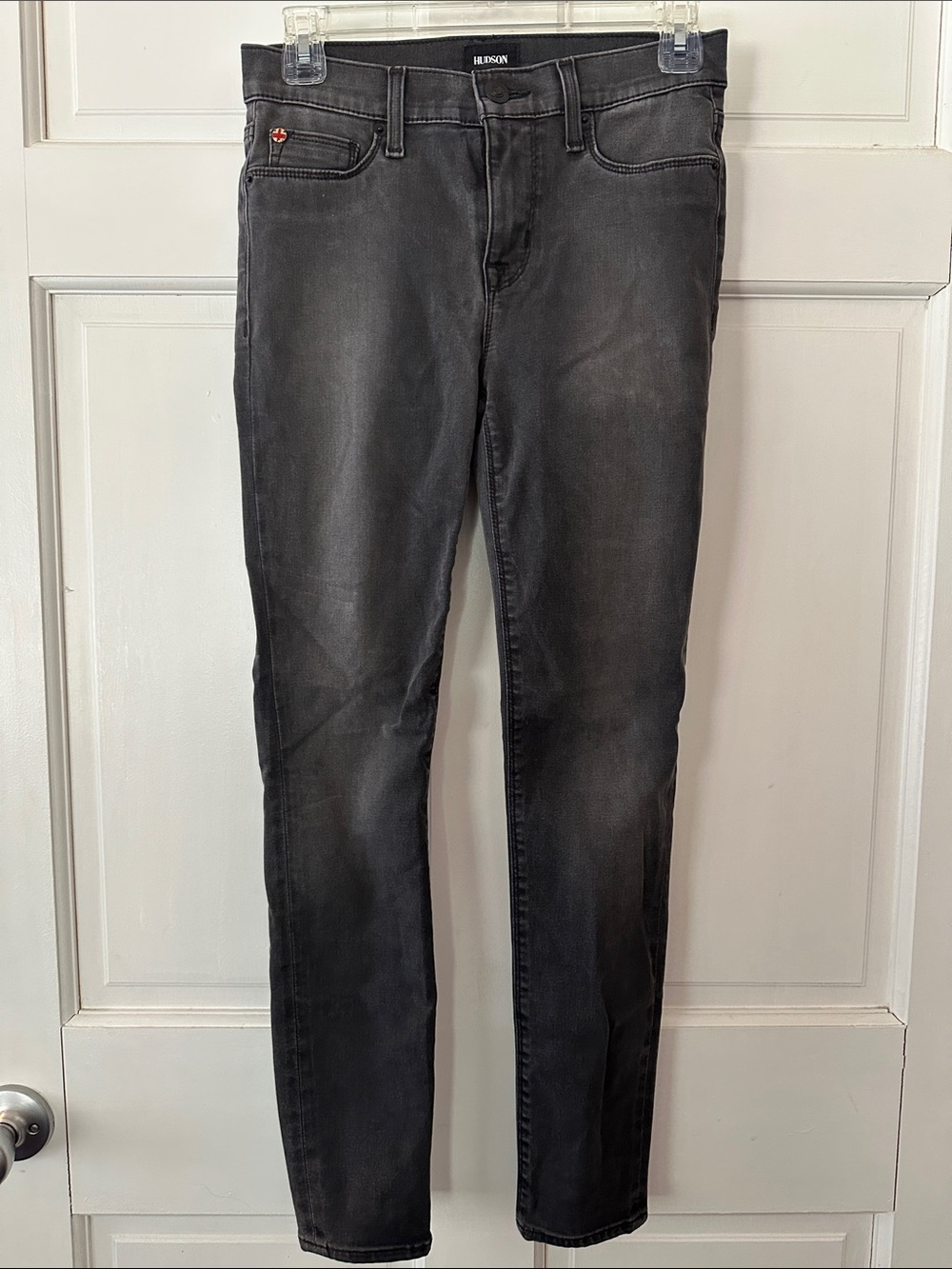 Hudson Jeans Women Skinny Jeans - Faded Charcoal
